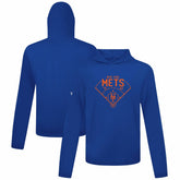 New York Mets Levelwear Anthem Home Field Pullover Hoodie Royal