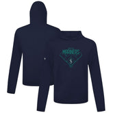 Seattle Mariners Levelwear Anthem Home Field Pullover Hoodie Navy