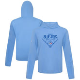 Toronto Blue Jays Levelwear Anthem Home Field Pullover Hoodie Light Blue