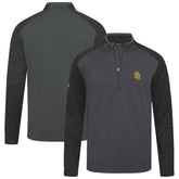 San Diego Padres Levelwear Aztec Insignia 2.0 Quarter-Zip Pullover Top Charcoal