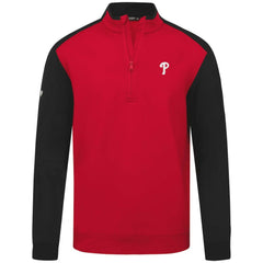 Philadelphia Phillies Levelwear Insignia 2.0 Quarter-Zip Pullover Top Red