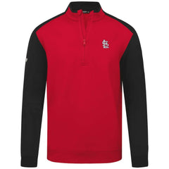 St. Louis Cardinals Levelwear Insignia 2.0 Quarter-Zip Pullover Top Red