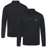Arizona Diamondbacks Levelwear Heron Insignia 2.0 Quarter-Zip Jacket Black