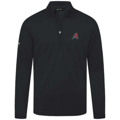 Arizona Diamondbacks Levelwear Heron Insignia 2.0 Quarter-Zip Jacket Black