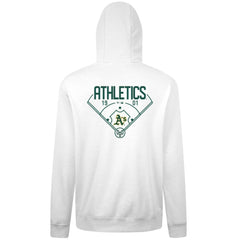 Athletics Levelwear Podium Primary Pullover Hoodie White