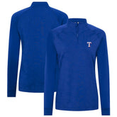Texas Rangers Levelwear Women's Amethyst Insignia 2.0 Quarter-Zip Jacket Royal