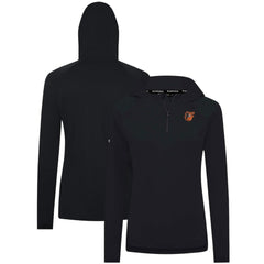 Baltimore Orioles Levelwear Women's Raven Insignia 2.0 Quarter-Zip Jacket Black