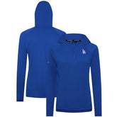 Los Angeles Dodgers Levelwear Women's Raven Insignia 2.0 Quarter-Zip Jacket Royal