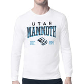 Utah Mammoth Starter Retro Graphic Long Sleeve T-Shirt - White T-shirts