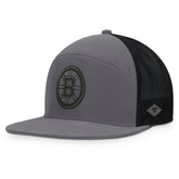 Boston Bruins Fanatics Fairweather Adjustable Hat - Charcoal Hats