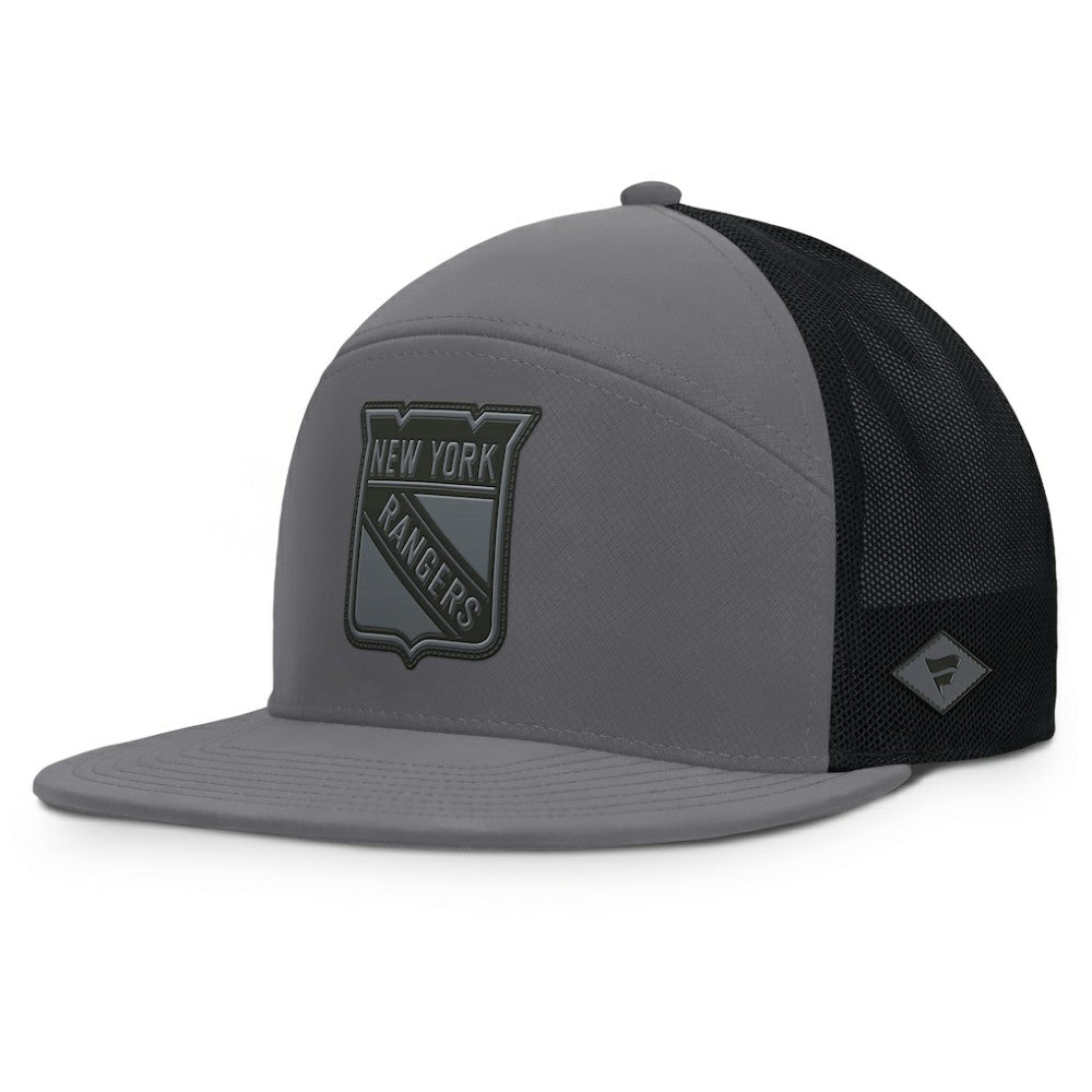New York Rangers Fanatics Fairweather Adjustable Hat - Charcoal Hats