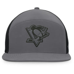 Pittsburgh Penguins Fanatics Fairweather Adjustable Hat - Charcoal Hats