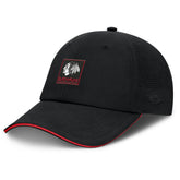 Chicago Blackhawks Fanatics Driver Adjustable Hat - Black Hats