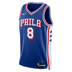 Paul George Philadelphia 76ers Unisex 2024 Offseason Addition Swingman Jersey - Royal on sale