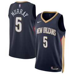 Dejounte Murray New Orleans Pelicans Unisex 2024 Offseason Addition Swingman Jersey - Navy shop