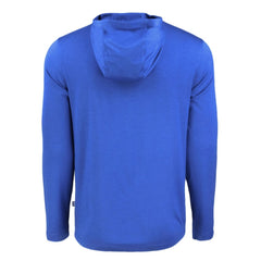 Los Angeles Dodgers Cutter & Buck Coastline Epic Comfort Recycled Eco Hoodie Long Sleeve T-Shirt Royal