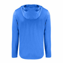 Kansas City Royals Cutter & Buck Coastline Epic Comfort Recycled Eco Hoodie Long Sleeve T-Shirt Royal