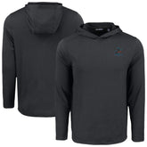 Miami Marlins Cutter & Buck Coastline Epic Comfort Recycled Eco Hoodie Long Sleeve T-Shirt Black