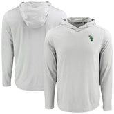 Athletics Cutter & Buck Coastline Epic Comfort Recycled Eco Hoodie Long Sleeve T-Shirt Gray