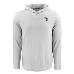Athletics Cutter & Buck Coastline Epic Comfort Recycled Eco Hoodie Long Sleeve T-Shirt Gray