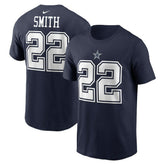 Emmitt Smith Dallas Cowboys Retired Player Name & Number T-Shirt - Navy sale