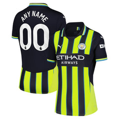 Manchester City Women's 2024/25 Away Replica Custom Jersey - Navy outlet