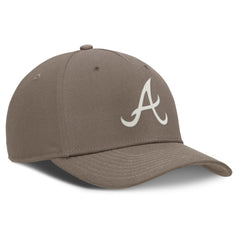 Atlanta Braves Rise Performance Adjustable Hat Brown