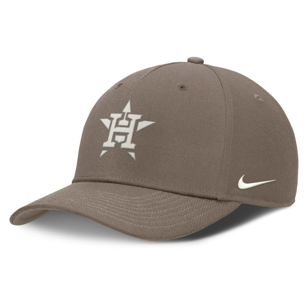 Houston Astros Rise Performance Adjustable Hat Brown
