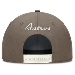 Houston Astros Rise Performance Adjustable Hat Brown