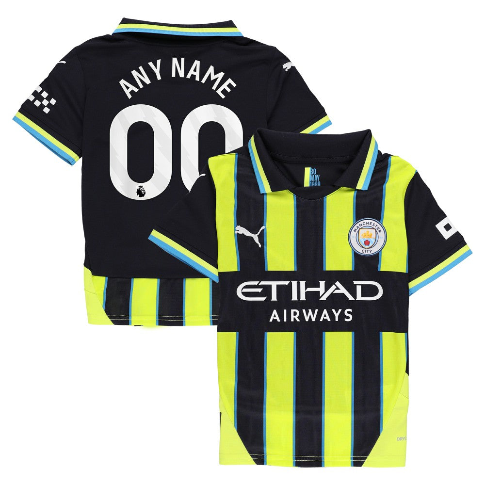 Manchester City Youth 2024/25 Away Replica Custom Jersey - Navy discount