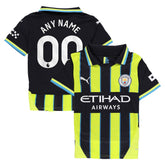 Manchester City Youth 2024/25 Away Replica Custom Jersey - Navy discount