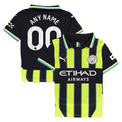 Manchester City Youth 2024/25 Away Replica Custom Jersey - Navy discount
