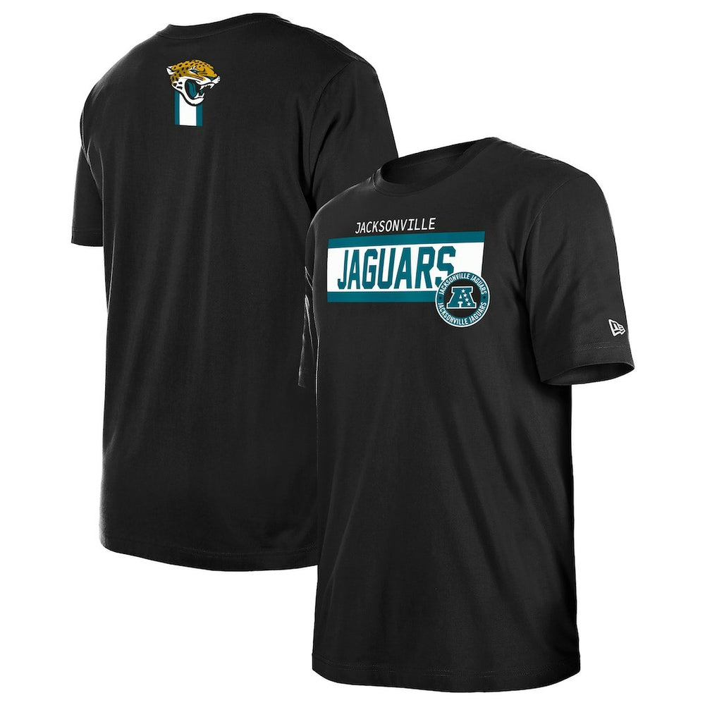 Jacksonville Jaguars New Era 3rd Down High Density Print T-Shirt - Black discount