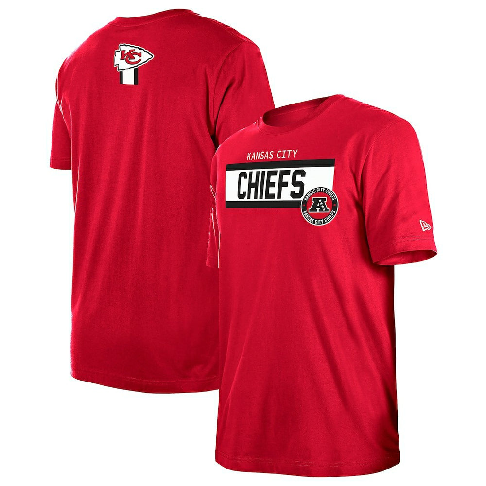 Kansas City Chiefs New Era 3rd Down High Density Print T-Shirt - Red cheap