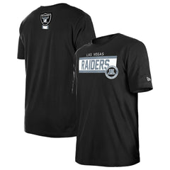 Las Vegas Raiders New Era 3rd Down High Density Print T-Shirt - Black on sale