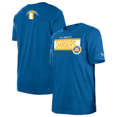 Los Angeles Chargers New Era 3rd Down High Density Print T-Shirt - Blue for sale