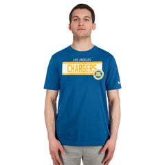 Los Angeles Chargers New Era 3rd Down High Density Print T-Shirt - Blue for sale