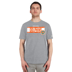 Miami Dolphins New Era 3rd Down High Density Print T-Shirt - Gray for sale