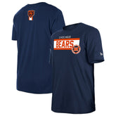 Chicago Bears New Era 3rd Down High Density Print T-Shirt - Navy online