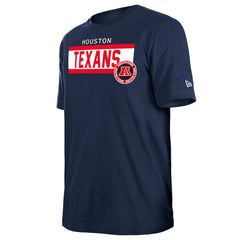 Houston Texans New Era 3rd Down High Density Print T-Shirt - Navy for sale