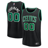 Boston Celtics Fast Break Custom Jersey - Statement Edition - Black cheap