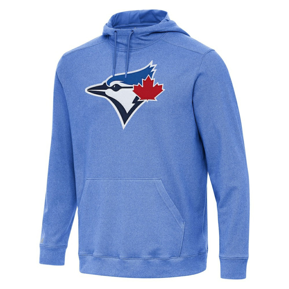 Toronto Blue Jays Antigua Cloud Pullover Hoodie Heather Royal
