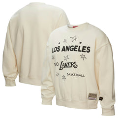 Los Angeles Lakers Women's Hardwood Classics Pullover Sweatshirt - Gold discount