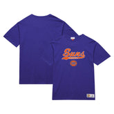 Phoenix Suns Hardwood Classics Felt Applique Slub T-Shirt - Purple outlet