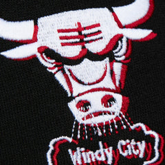 Chicago Bulls Women's Hardwood Classics Cropped Pullover Hoodie - Black online