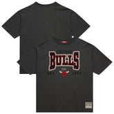 Chicago Bulls Women's Hardwood Classics Oversized Boyfriend T-Shirt sale - Charcoal cheap