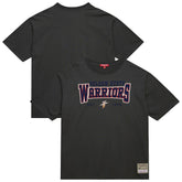 Golden State Warriors Women's Hardwood Classics Oversized Boyfriend T-Shirt sale - Charcoal sale
