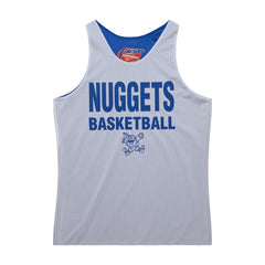 Denver Nuggets Hardwood Classics Reversible Mesh Practice Jersey sale - Royal/White discount
