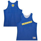 Golden State Warriors Hardwood Classics Reversible Mesh Practice Jersey sale - Royal/White cheap