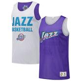 Utah Jazz Hardwood Classics Reversible Mesh Practice Jersey - Purple for sale